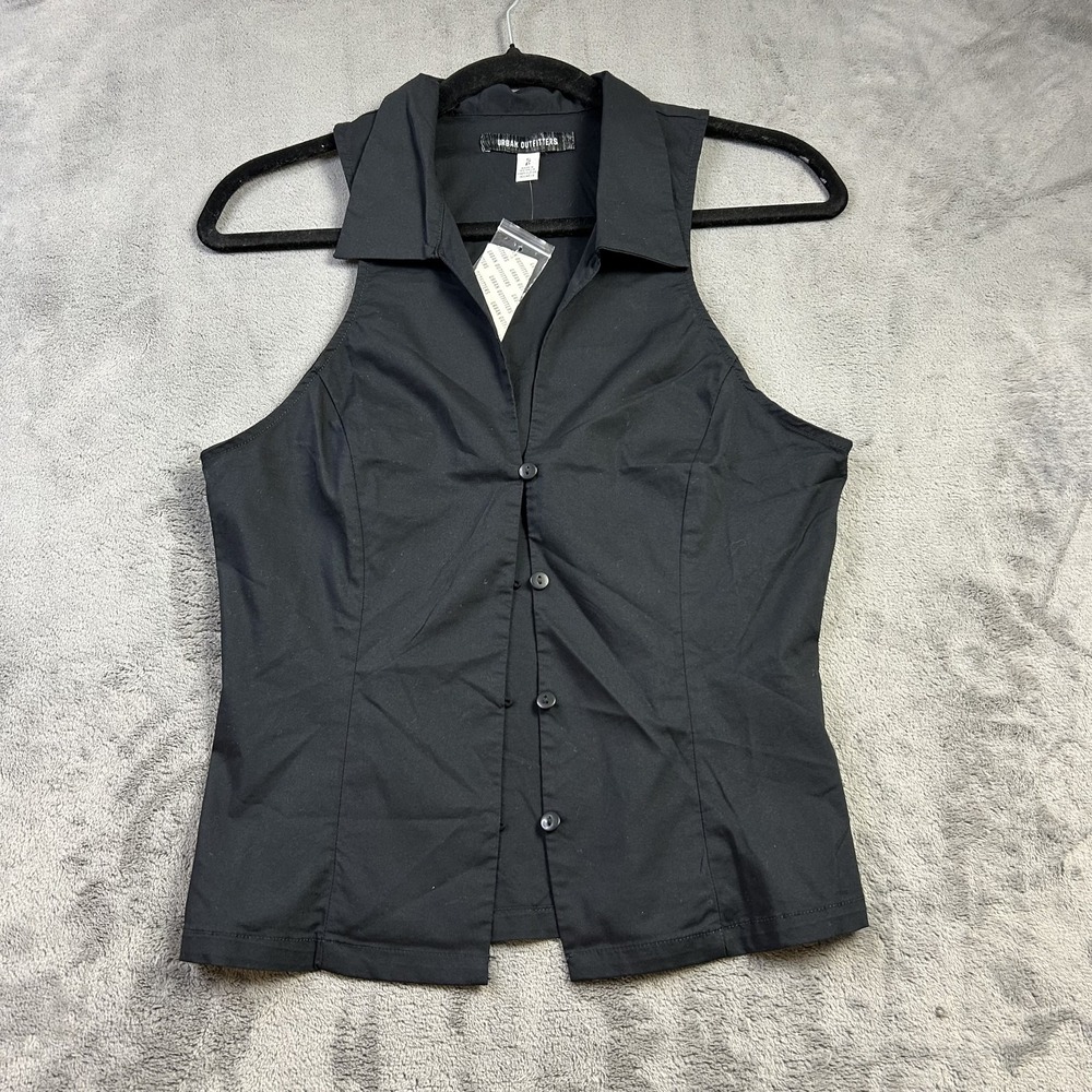 Urban Outfitters Shirt Womens Small Tank Button Capsule Chic Old Money NEW